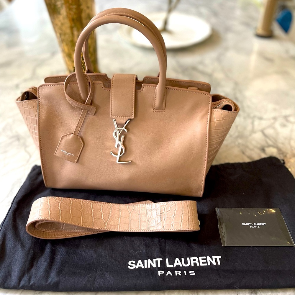 Yves Saint Laurent Authentic Baby Cabas Bag